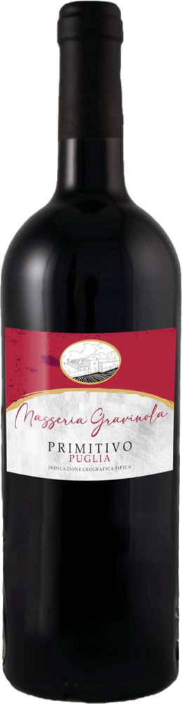 Garrafa Primitivo Puglia, Masseria Gravinola